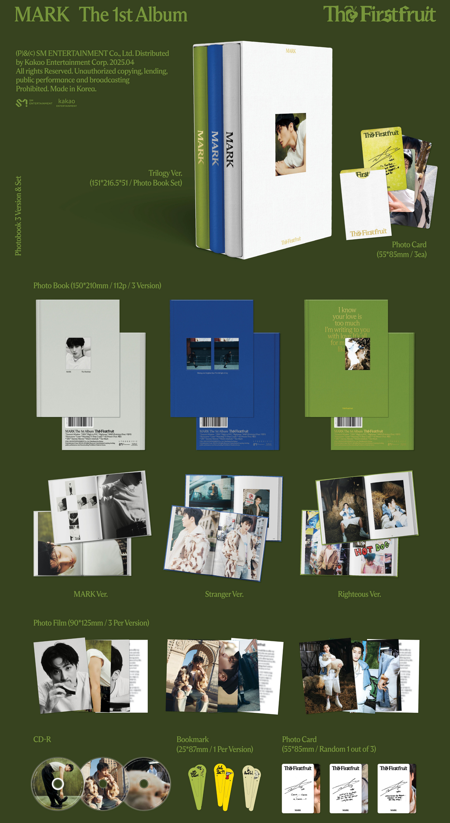 MARK (NCT) - The Firstfruit (Photobook Version)