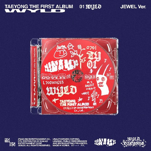 Taeyong (NCT) 1st Full Album [WYLD] Jewel case ver
