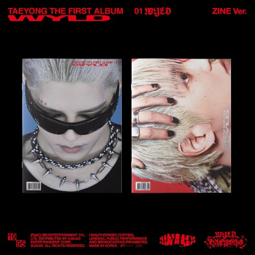 Taeyong (NCT) 1st Full Album [WYLD] ZINE ver