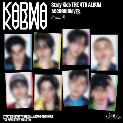 PREORDER: Stray Kids 4th Full Album 4th Full Album [KARMA] (ACCORDION Ver.)