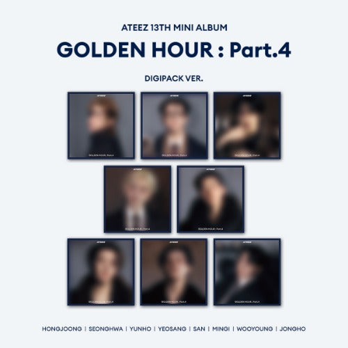 PREORDER: ATEEZ 13th Mini Album - Golden Hour: Part 4 (Digipack ver)