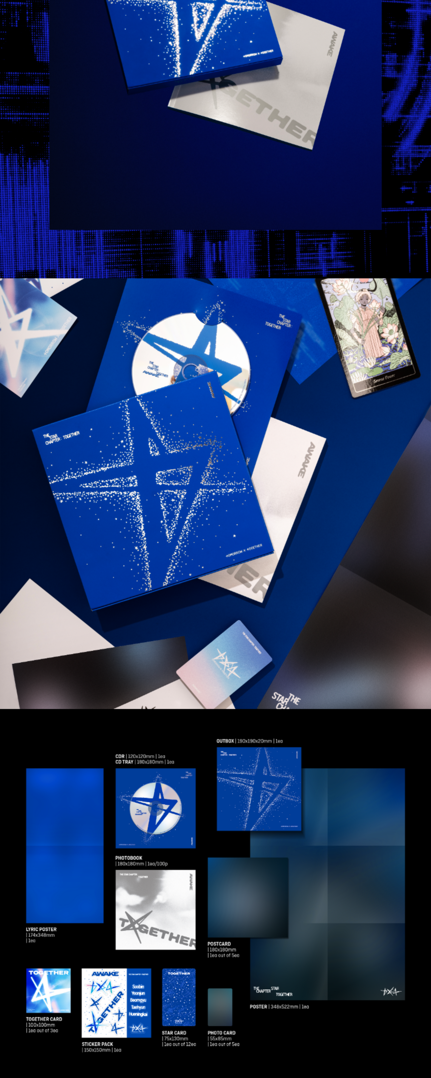 PREORDER: TXT The 4th Album The Star Chapter: Together [standard ver] with lucky draw gift