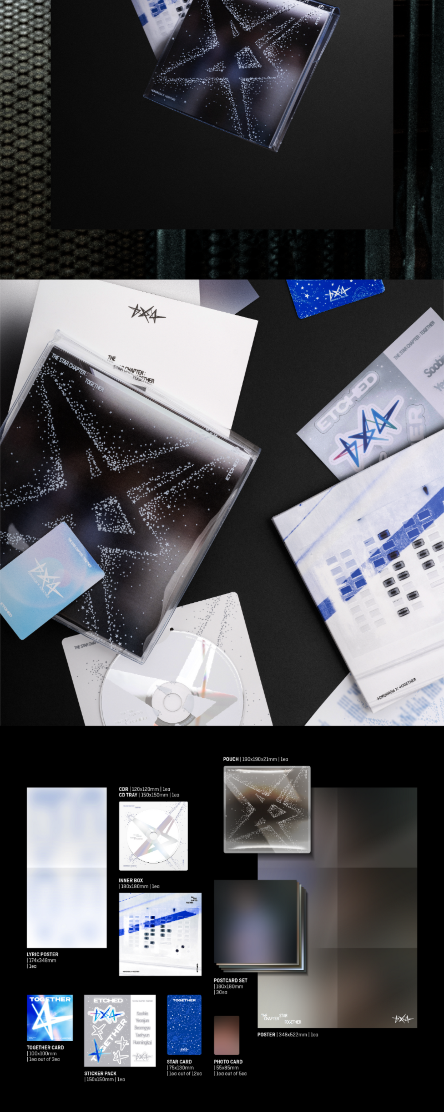 PREORDER: TXT The 4th Album The Star Chapter: Together [standard ver] with lucky draw gift