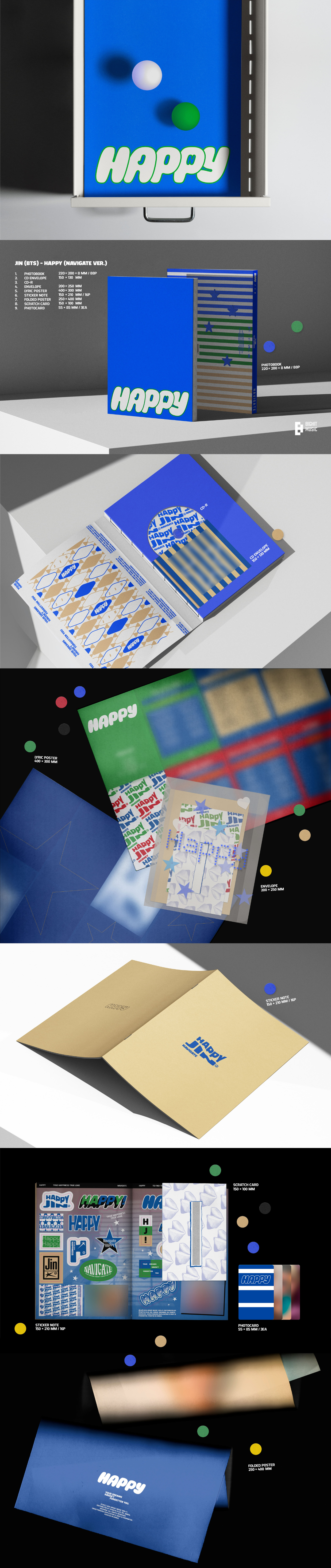 JIN 1st Solo Album [HAPPY]