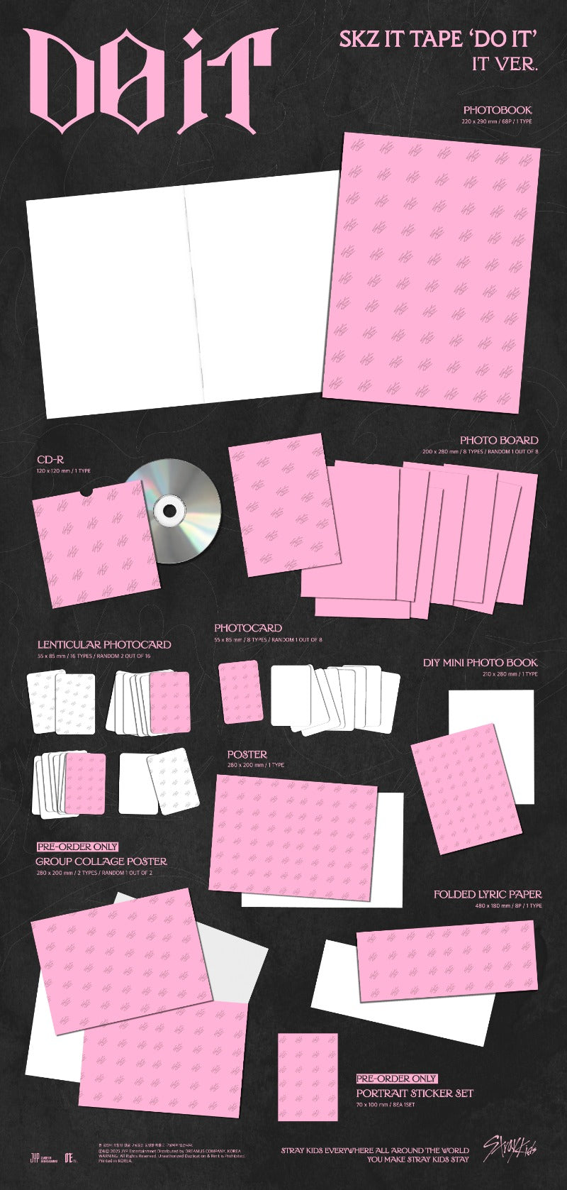 PREORDER: SKZ IT TAPE [DO IT] IT VER.