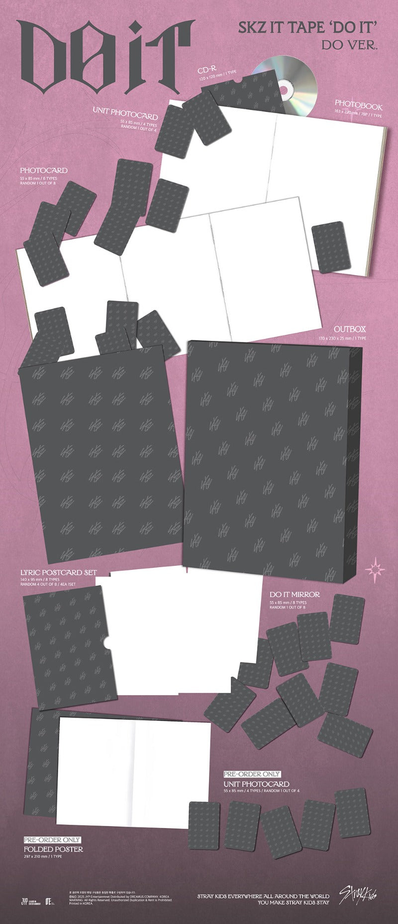 PREORDER: SKZ IT TAPE [DO IT] DO VER.