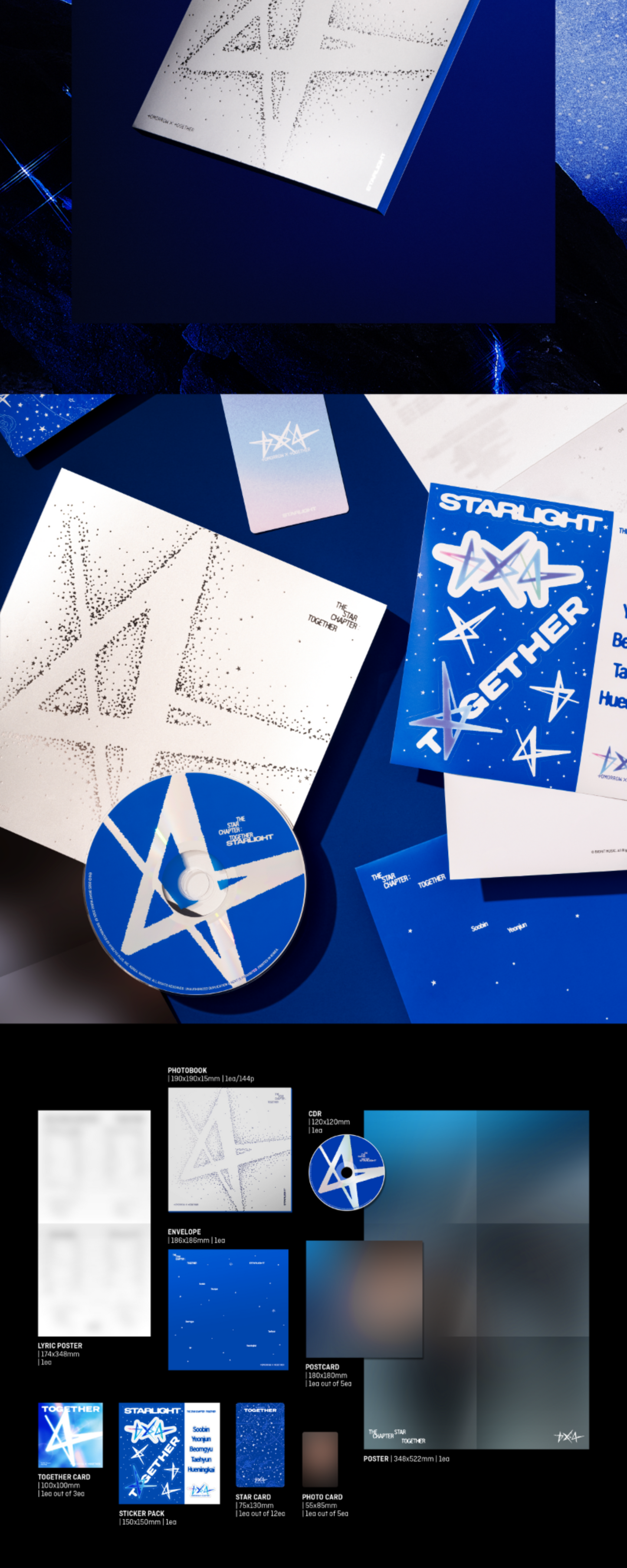 PREORDER: TXT The 4th Album The Star Chapter: Together [standard ver] with lucky draw gift