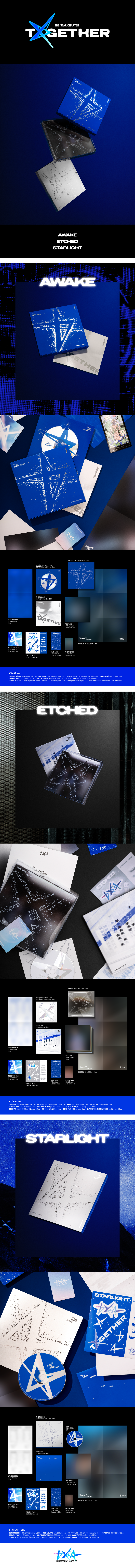 PREORDER: TXT The 4th Album The Star Chapter: Together [standard ver] with lucky draw gift