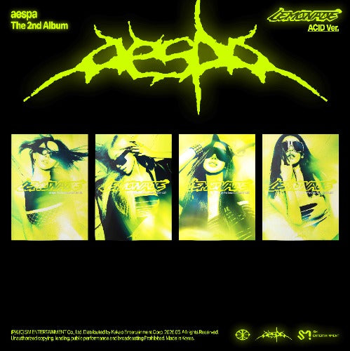 AESPA 2nd full album [LEMONADE] ACID ver