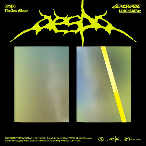 PREORDER: AESPA 2nd full album [LEMONADE] LEMONADE ver