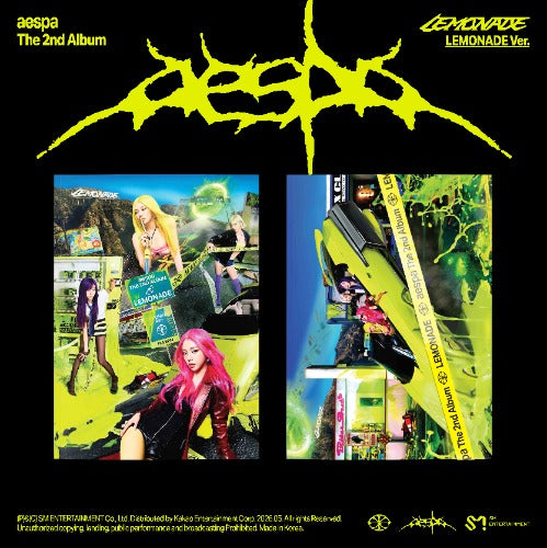 AESPA 2nd full album [LEMONADE] LEMONADE ver