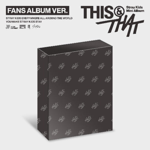 PREORDER - Stray Kids 10th Mini Album THIS & THAT (FANS VER.)