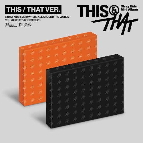 PREORDER - Stray Kids 10th Mini Album THIS & THAT (THIS VER. / THAT VER.) + POBS